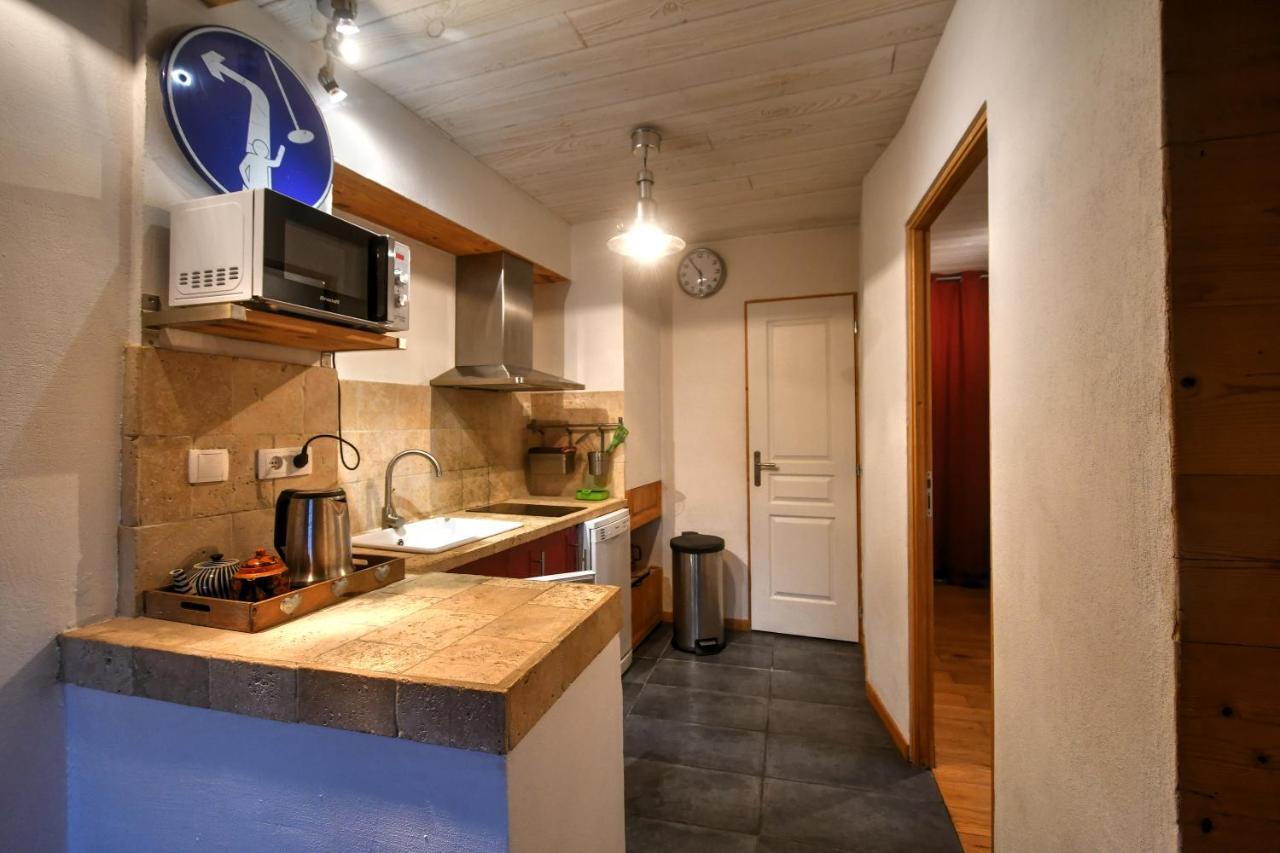 petite maison à Huez Esterno foto